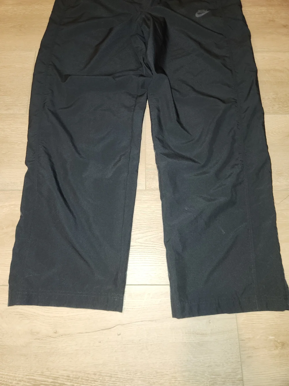 Vintage Y2K Nike Gray Tag Black Track Pants Mens Size Xtra L Like New Condition